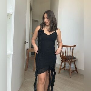 Windsor black mini dress - M